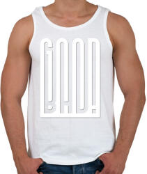printfashion Good-bad- minden rosszban van valami jó - Férfi atléta - Fehér (4742868)