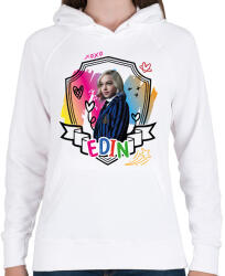 printfashion Edin firka - Női kapucnis pulóver - Fehér (11787043)