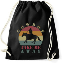 printfashion Take me away - Sportzsák, Tornazsák - Fekete (7496908)
