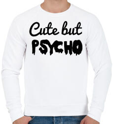 printfashion Cuki de elmeháborodott. - Férfi pulóver - Fehér (2784483)