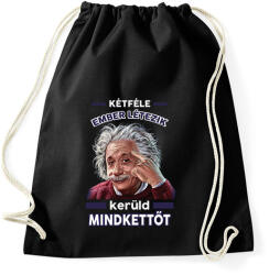 printfashion Kerüld mindkettőt! - Sportzsák, Tornazsák - Fekete (14823408)