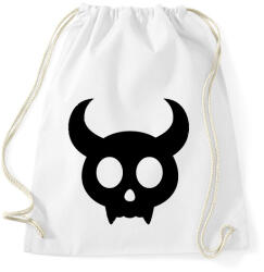 printfashion Cute skull - Sportzsák, Tornazsák - Fehér (2266237)