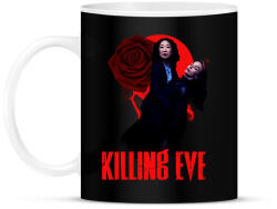 printfashion killing eve - Bögre - Fekete (2572597)