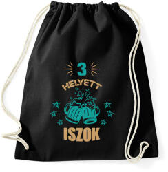 printfashion Páros terhesség - apuka - Sportzsák, Tornazsák - Fekete (13725166)