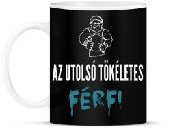printfashion AZ UTOLSÓ TÖKÉLETES FÉRFI - Bögre - Fekete (1913895)