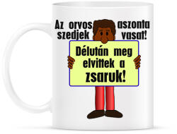 printfashion az orvos aztmondta. . . - Bögre - Fehér (2084558)