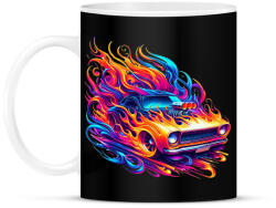 printfashion Autó - Bögre - Fekete (15353710)