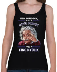 printfashion Nem mindegy. . . - Női atléta - Fekete (14835439)