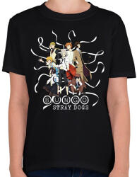 printfashion Bungo Stray Dogs - Gyerek póló - Fekete (16543669)