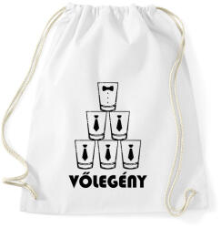 printfashion Vőlegény - Sportzsák, Tornazsák - Fehér (13153970)