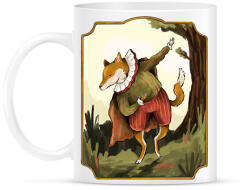 printfashion Vintage róka - Bögre - Fehér (13246213)