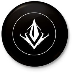 printfashion Predecessor logó - Kitűző, hűtőmágnes - Fekete (16123634)