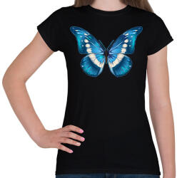 printfashion Pillangó - Női póló - Fekete (6115474)