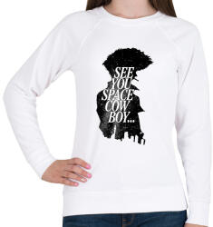 printfashion See You Space Cowboy - Női pulóver - Fehér (1323094)