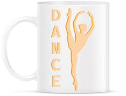printfashion Dance - Balett - Bögre - Fehér (7167805)