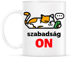 printfashion Szabadság On - Bögre - Fehér (11494322)