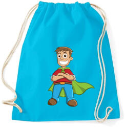 printfashion Hero - Sportzsák, Tornazsák - Surf blue (859875)