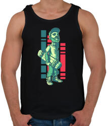 printfashion gördeszka - Férfi atléta - Fekete (810497)