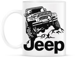 printfashion Jeep - Bögre - Fehér (2406068)