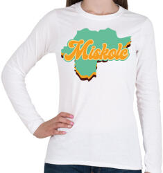 printfashion Miskolc - Női hosszú ujjú póló - Fehér (7130548)