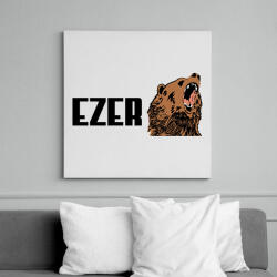 printfashion Ezer bocs - Vászonkép - Fehér (6640018)