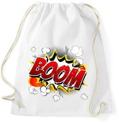 printfashion boomm - Sportzsák, Tornazsák - Fehér (4723687)