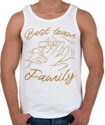 printfashion Család csapat - Férfi atléta - Fehér (13421808)