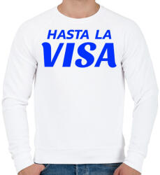 printfashion HASTA LA VISA - Férfi pulóver - Fehér (10462366)