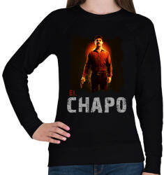 printfashion el chapo - Női pulóver - Fekete (2868219)