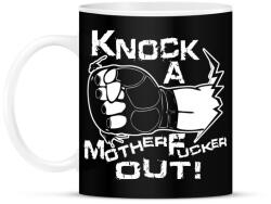 printfashion Knock Out - Bögre - Fekete (5082198)