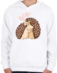 printfashion süni - Gyerek kapucnis pulóver - Fehér (15499133)