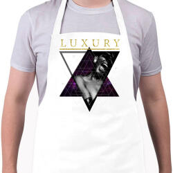 printfashion Luxus - Kötény - Fehér (4900736)