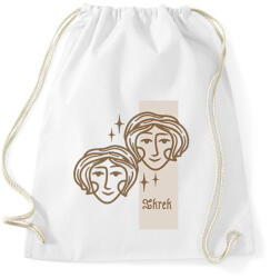 printfashion Ikrek horoszkóp - Sportzsák, Tornazsák - Fehér (6265710)