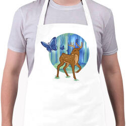 printfashion Őzike - Kötény - Fehér (13063041)