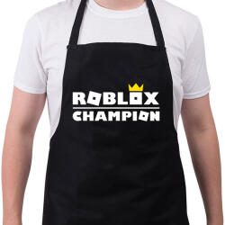 printfashion Roblox Champion - Kötény - Fekete (4935705)