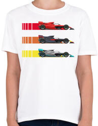 printfashion Forma 1 - Gyerek póló - Fehér (13968481)