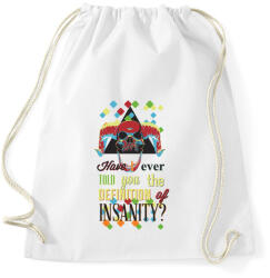printfashion Ördög fej - Sportzsák, Tornazsák - Fehér (4131284)