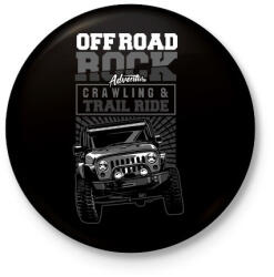 printfashion Terepen - Kitűző, hűtőmágnes - Fekete (3090854)