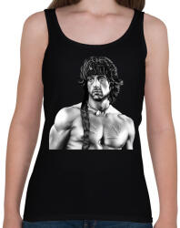 printfashion Rambo - Női atléta - Fekete (2367167)