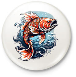 printfashion hal 2 - Kitűző, hűtőmágnes - Fehér (15747422)