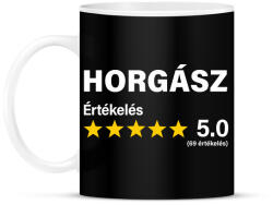 printfashion Horgász Értékelés ***** 5.0 (69 értékelés) - Bögre - Fekete (16421641)