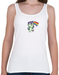 printfashion wolf-lmbt - Női atléta - Fehér (14553956)