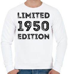 printfashion 1950 - Férfi pulóver - Fehér (5055304)