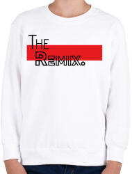 printfashion 2. testvér - The remix. - Gyerek pulóver - Fehér (7015502)