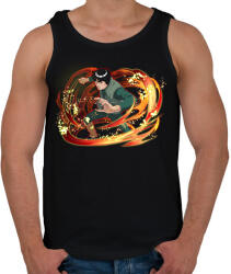printfashion Maito Gai - Férfi atléta - Fekete (7211823)