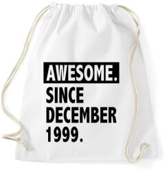 printfashion Csodálatos 1999 december óta - Sportzsák, Tornazsák - Fehér (1154756)