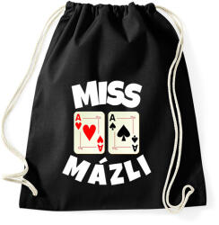 printfashion MISS MÁZLI - Sportzsák, Tornazsák - Fekete (10892708)