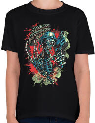 printfashion Metal Mulisha - Gyerek póló - Fekete (1782438)