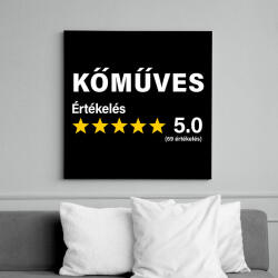 printfashion Kőműves Értékelés ***** 5.0 (69 értékelés) - Vászonkép - Fekete (16419883)