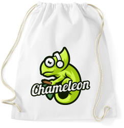printfashion Chameleon - Sportzsák, Tornazsák - Fehér (5139559)